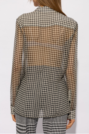 burberry chiffon-lag Silk shirt