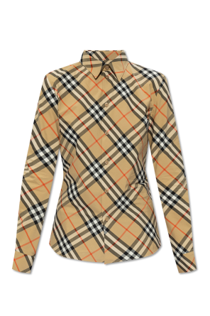 Tailored check shirt od Burberry