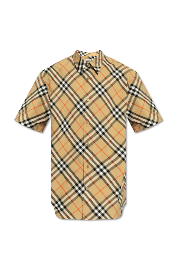 Burberry Koszula ze wzorem w kratę