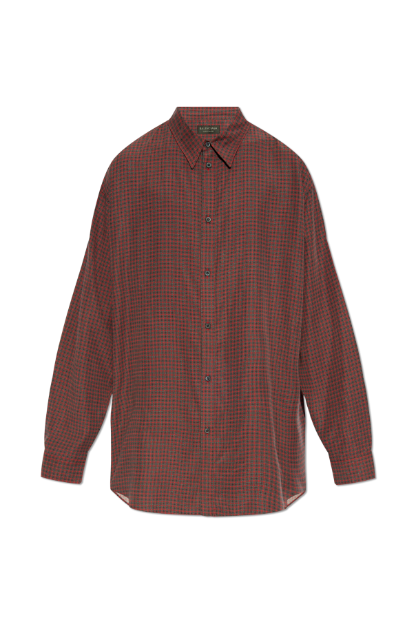 Balenciaga Shirt with check pattern