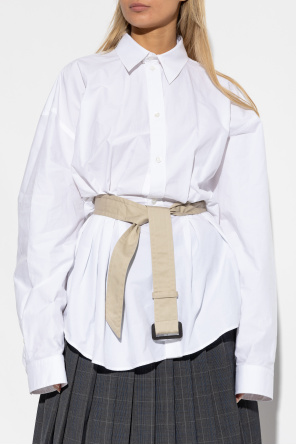 Balenciaga Shirt with waist belt