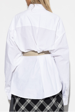 Balenciaga Shirt with waist belt