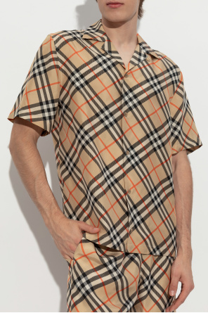 Burberry Koszula z wzorem w kratę