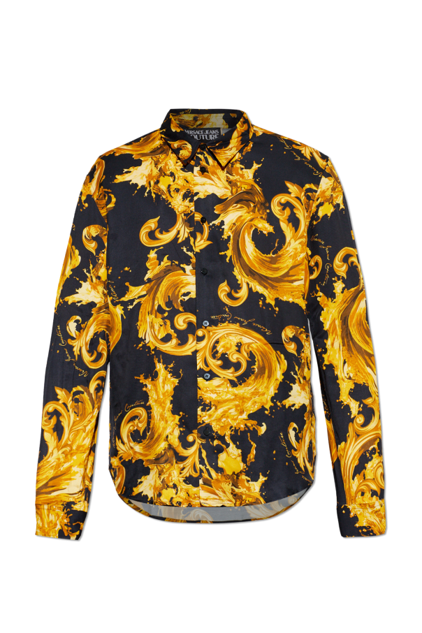 Shirt with 'barocco' pattern od Versace Jeans Couture