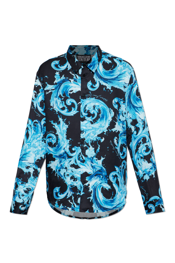 Shirt with 'barocco' pattern od Versace Jeans Couture