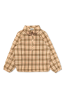 Burberry Kids PINK Shirt with check pattern