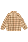 Burberry Kids PINK Shirt with check pattern