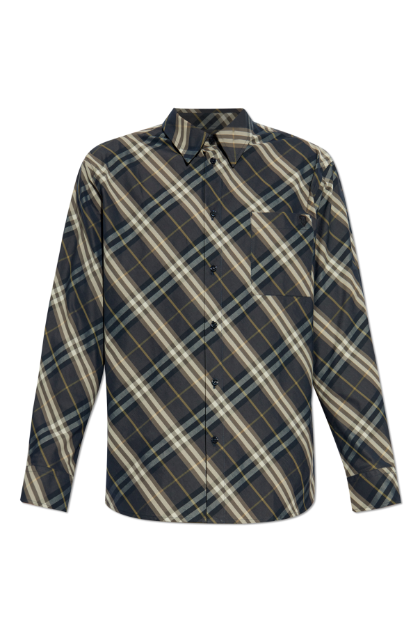 Burberry Checkered Shirt