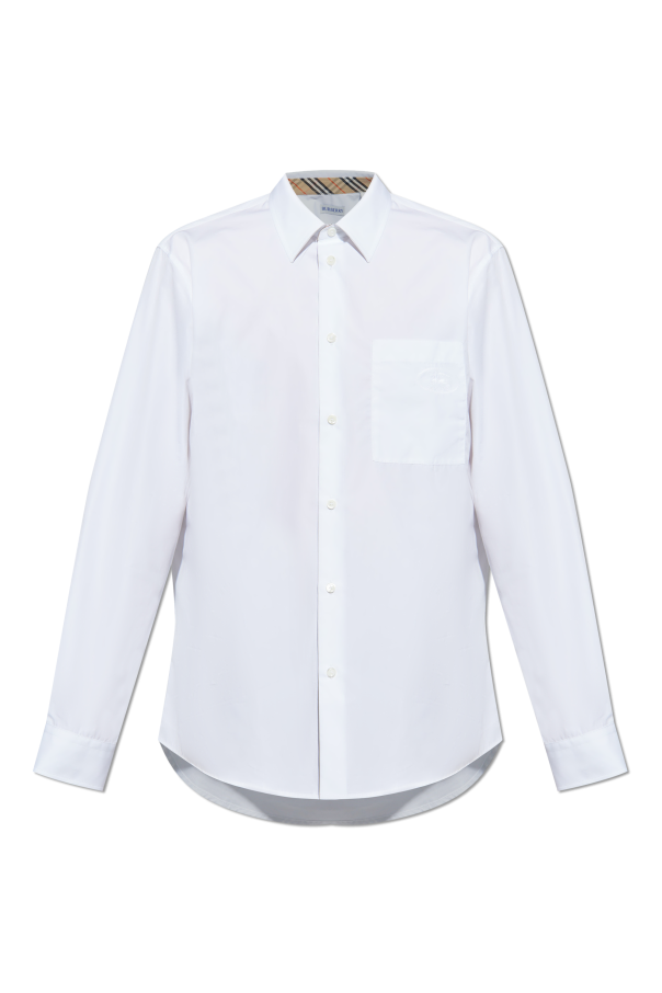 Shirt with logo od Burberry