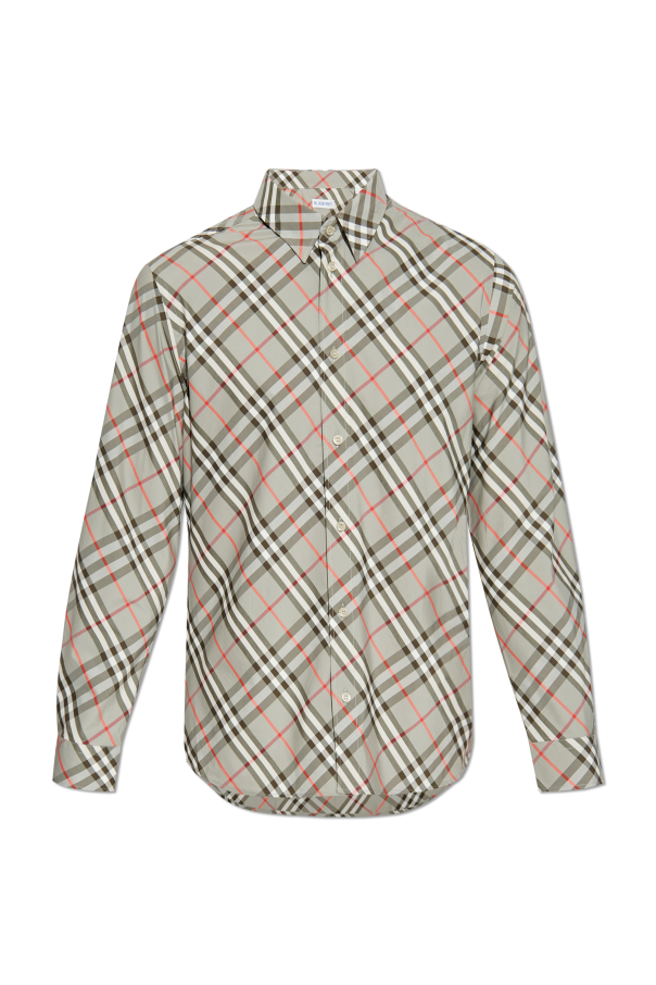Checked pattern shirt od Burberry