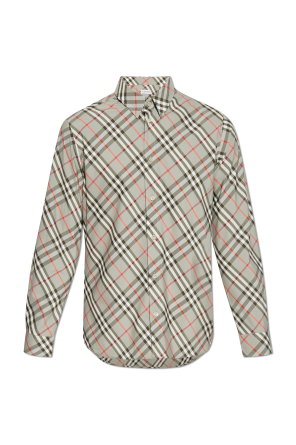 Checked pattern shirt