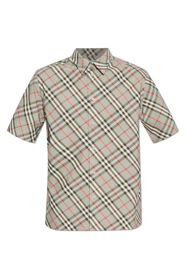 Burberry Plaid pattern shirt