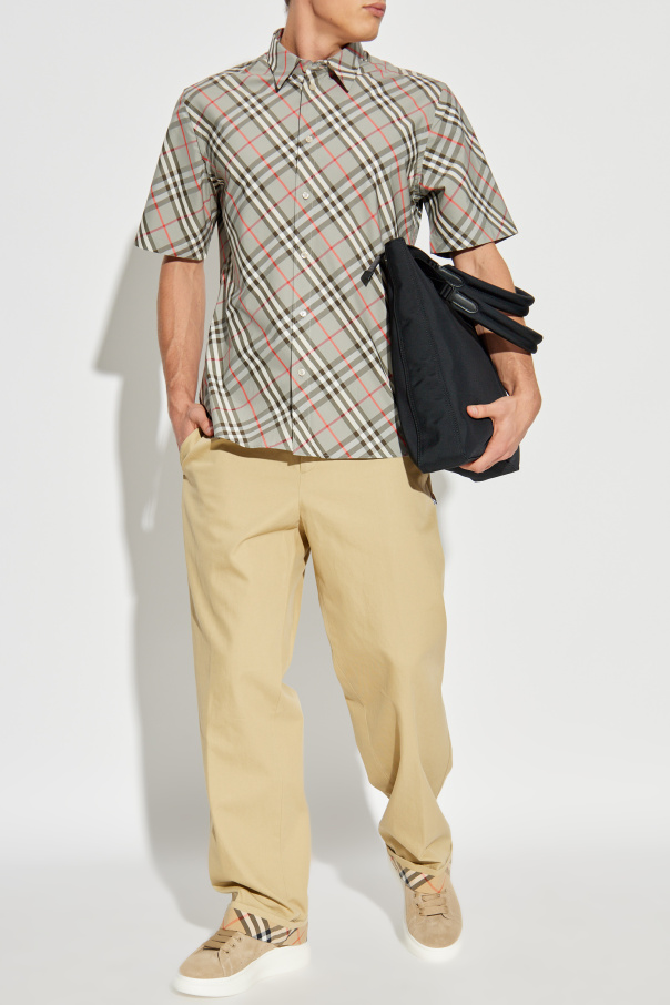 Burberry Plaid pattern shirt