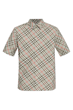Checked pattern shirt