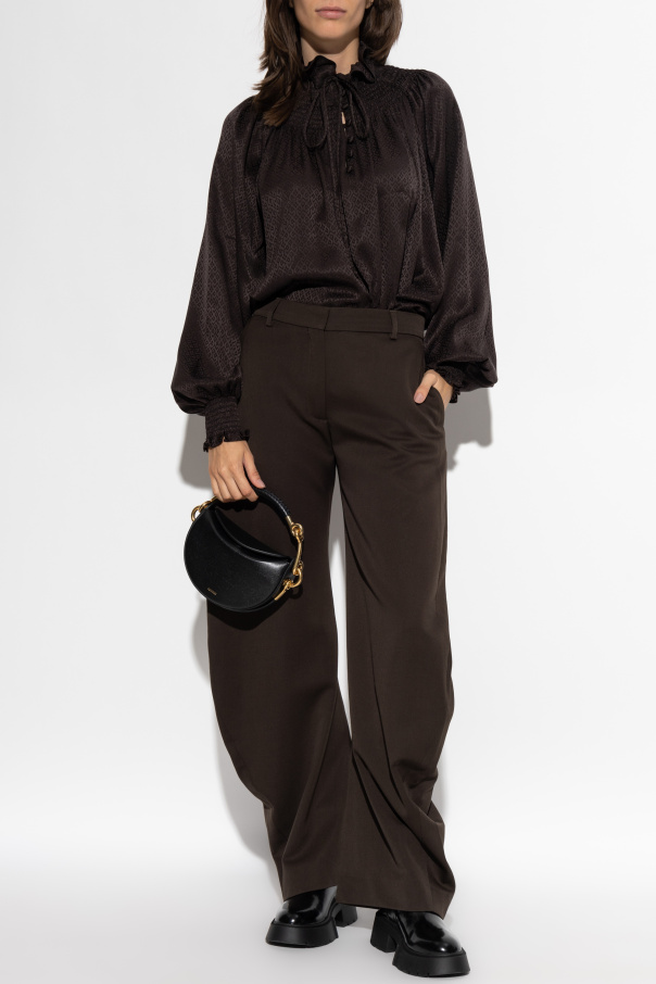 Burberry Silk top with ruching