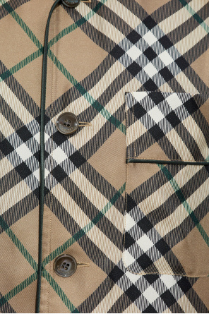 Burberry Silk shirt with a check pattern
