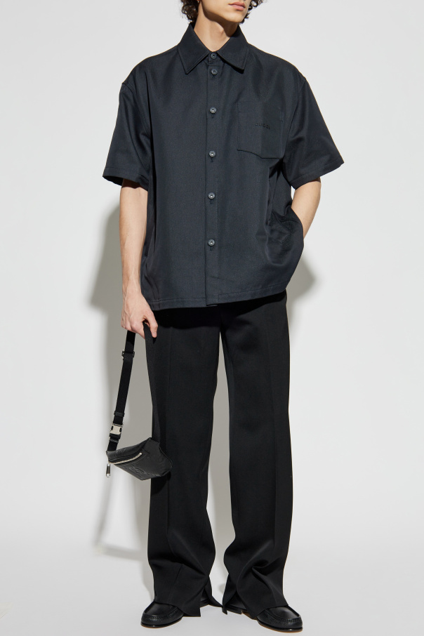Gucci Camisa con bolsillo