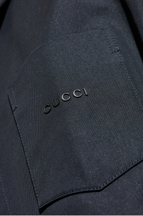 Gucci Camisa con bolsillo