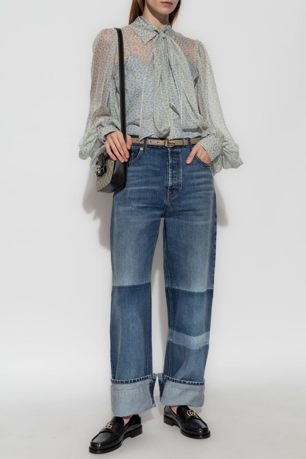 Gucci Camisa de seda