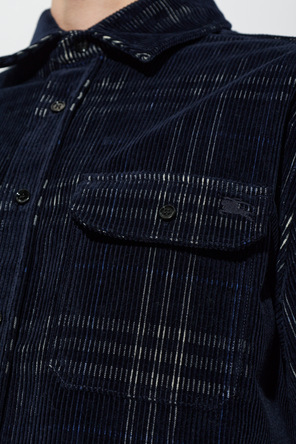 Burberry Corduroy overshirt with pockets