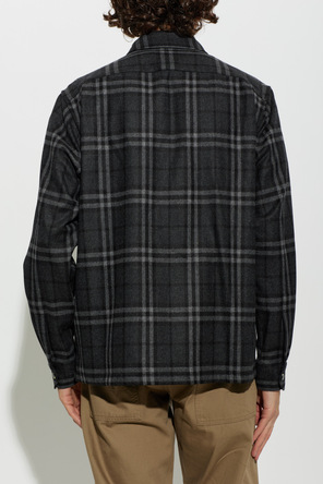 Burberry Camisa de lana ‘Ollie’