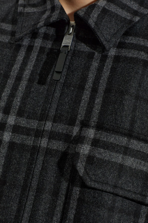 Burberry Camisa de lana ‘Ollie’