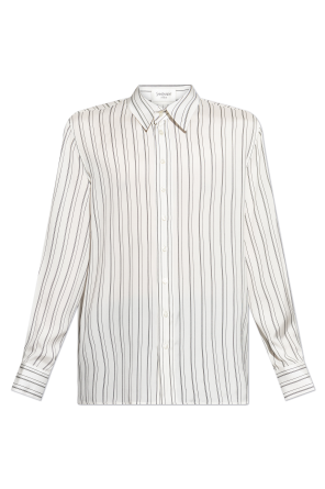 Shirt with striped pattern