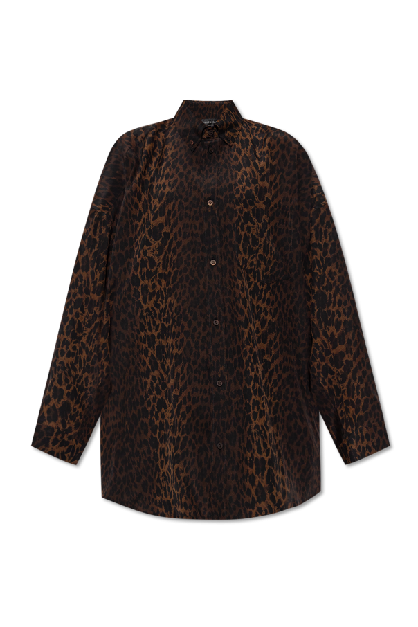 Shirt with animal motif od Balenciaga