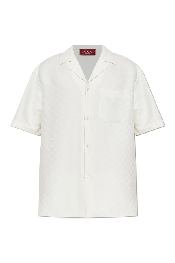 Shirt with GG pattern od Gucci