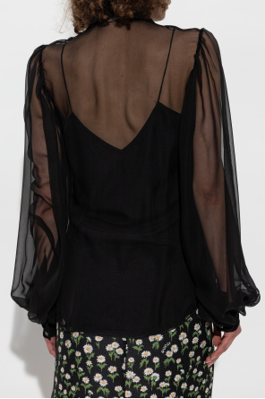 Gucci Camisa de seda