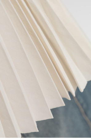 Alexander McQueen Top con volantes plisados