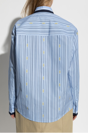 Gucci Koszula ze wzorem w prążki