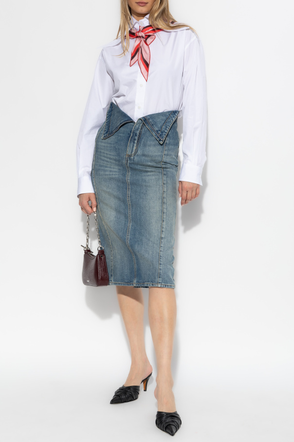 Alexander McQueen Shirt with decorative collar