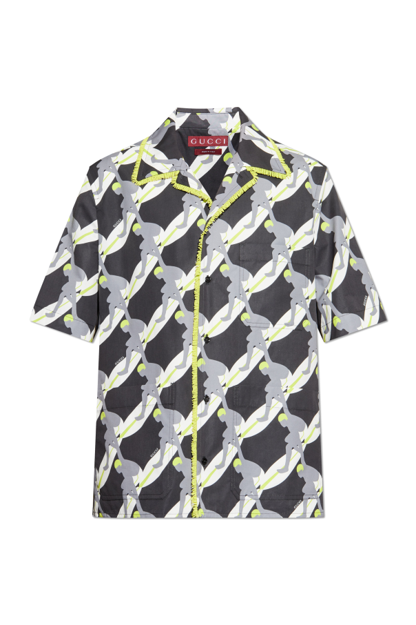 Shirt with applications, zdjęcie 1 Shirt with applications od Gucci
