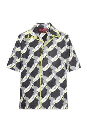 Shirt with applications od Gucci