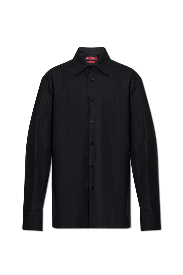 Gucci Cotton shirt with embossed logo