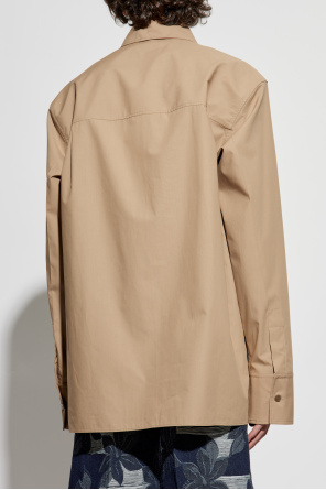 Gucci Cotton shirt with embossed logo