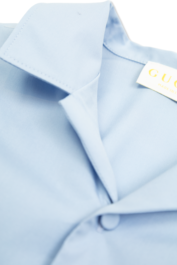 Gucci Kids Camisa de manga corta