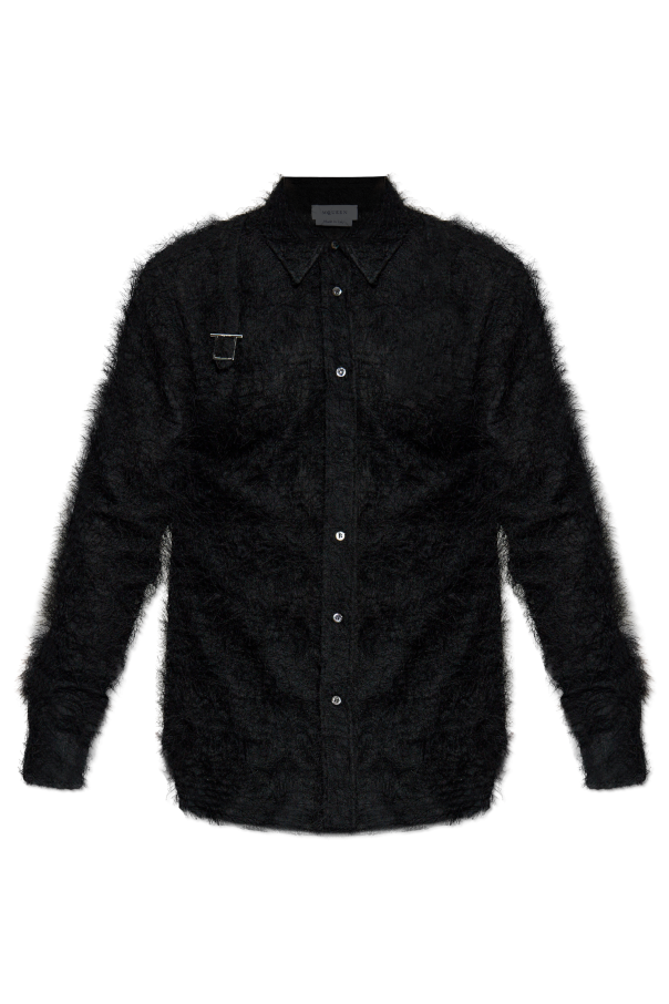 Shirt with fringes od Alexander McQueen