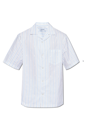 Shirt with striped pattern