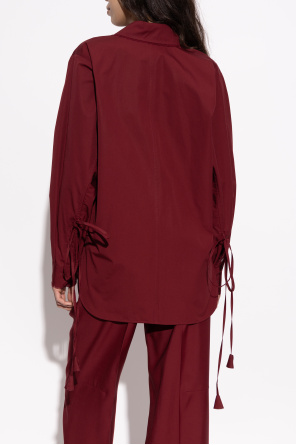 Gucci Camisa con acabado de encaje