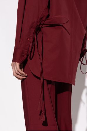 Gucci Camisa con acabado de encaje