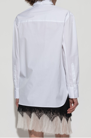 Alexander McQueen Hemd mit Stehkragen