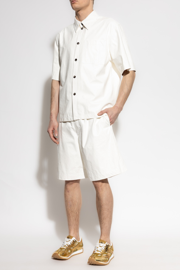 Bottega Veneta Skórzana koszula