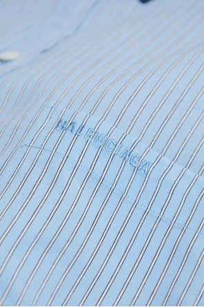 Balenciaga Camisa con patrón de rayas