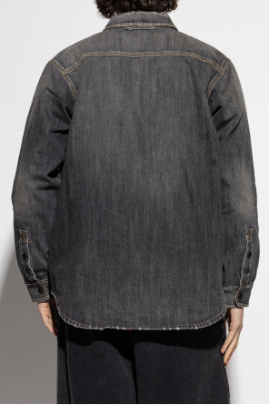 Balenciaga Denim shirt with `vintage` effect