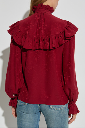 Saint Laurent Shirt with floral motif