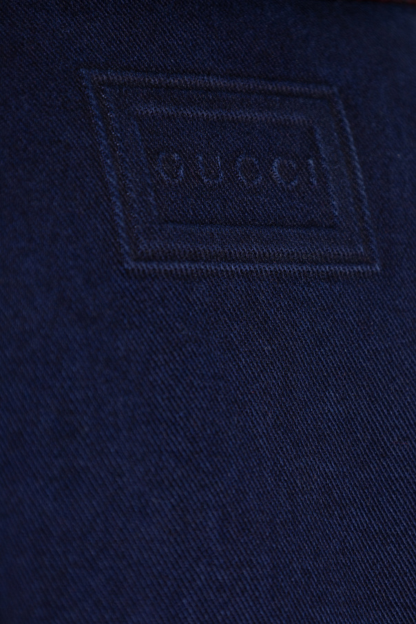 Gucci Camisa acolchada reversible