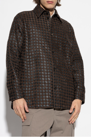 Bottega Veneta Skórzana kurtka