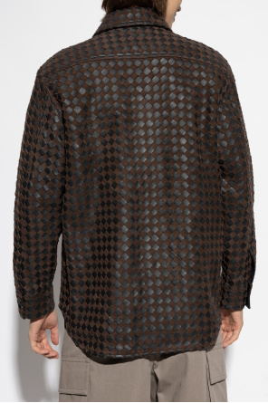 Bottega Veneta Skórzana kurtka